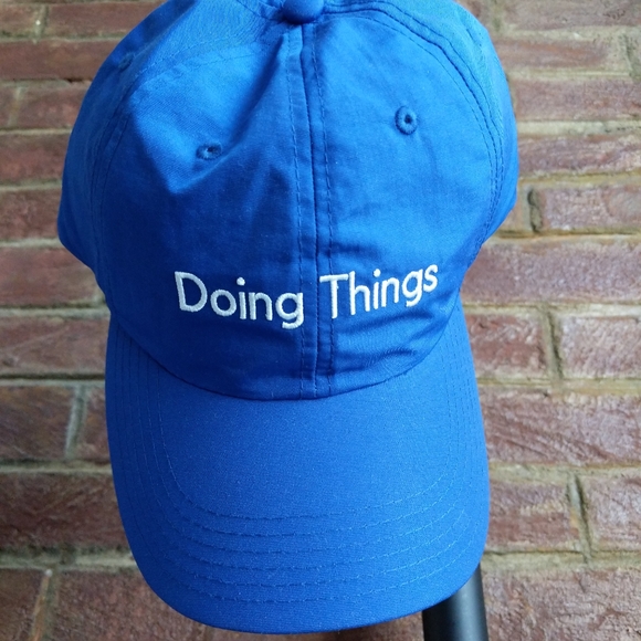 Outdoor Voices Accessories - BRAND. NEW. Outdoor Voices "Doing Things" Blue Cap Outdoor Voices Accessories - BRAND. NEW. Outdoor Voices "Doing Things" Blue Cap